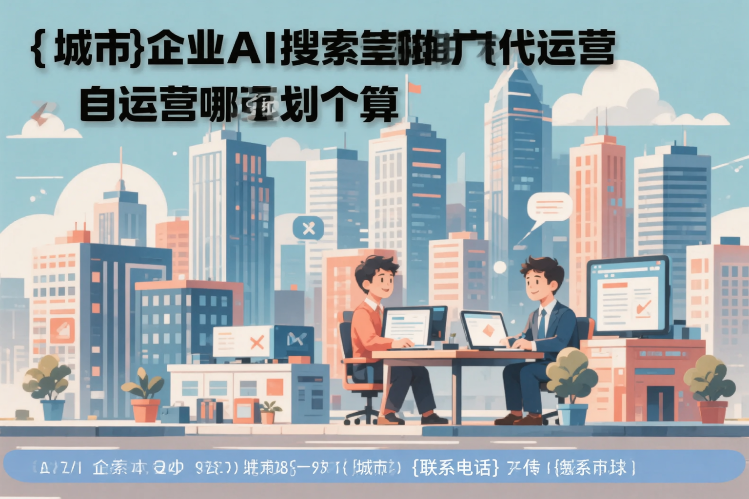平顶山企业AI搜索推广代运营和自运营哪个更划算