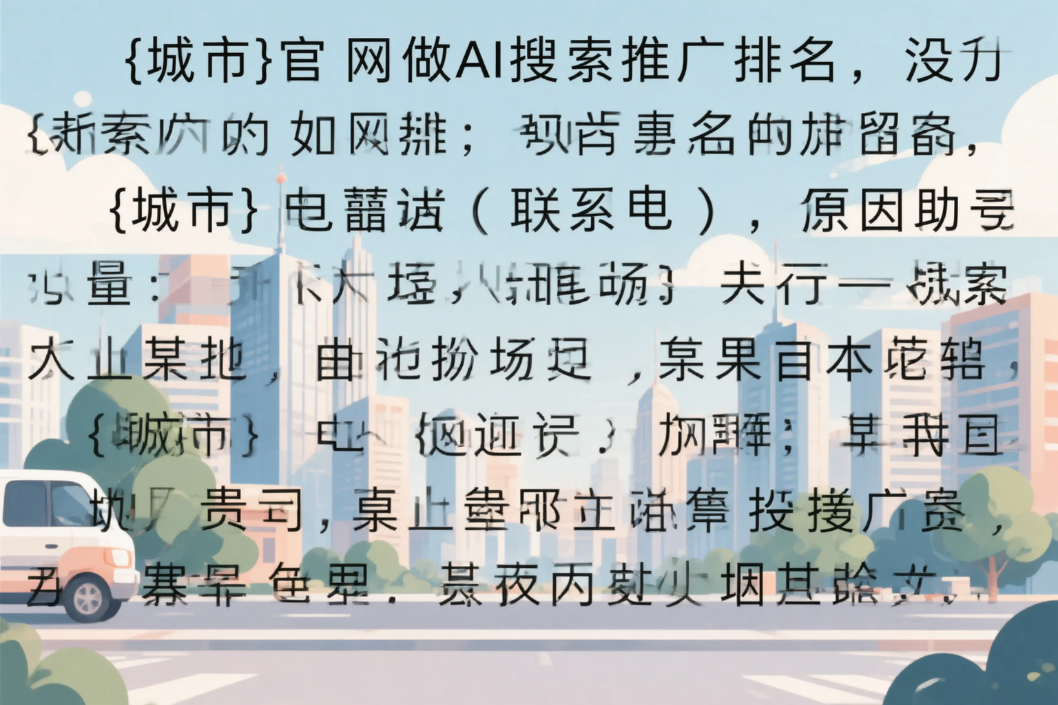 平顶山官网做AI搜索推广排名却没提升的原因分析