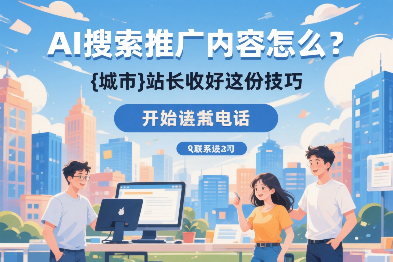 AI搜索推广内容怎么写?平顶山站长收好这份技巧