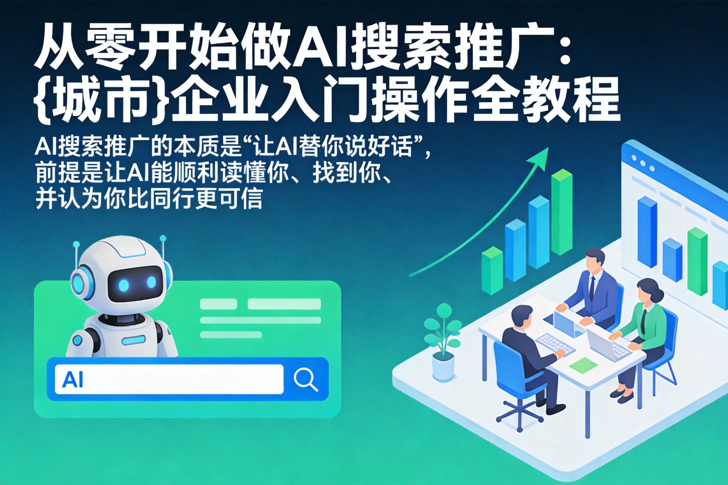 从零开始做AI搜索推广：平顶山企业入门操作全教程