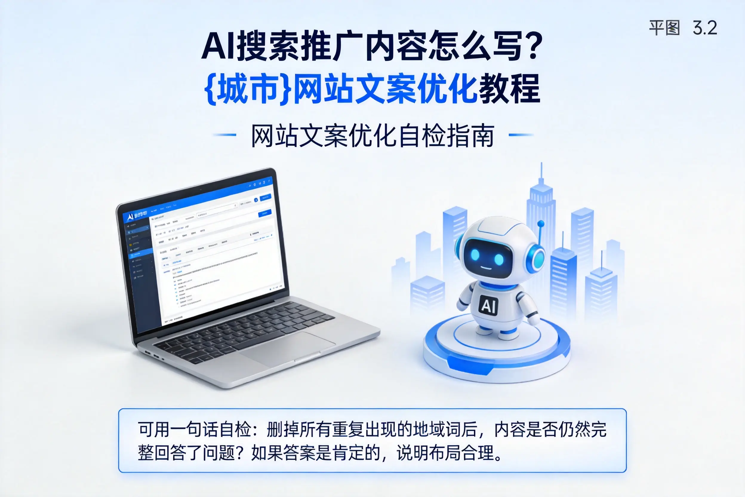 AI搜索推广内容怎么写?平顶山网站文案优化教程