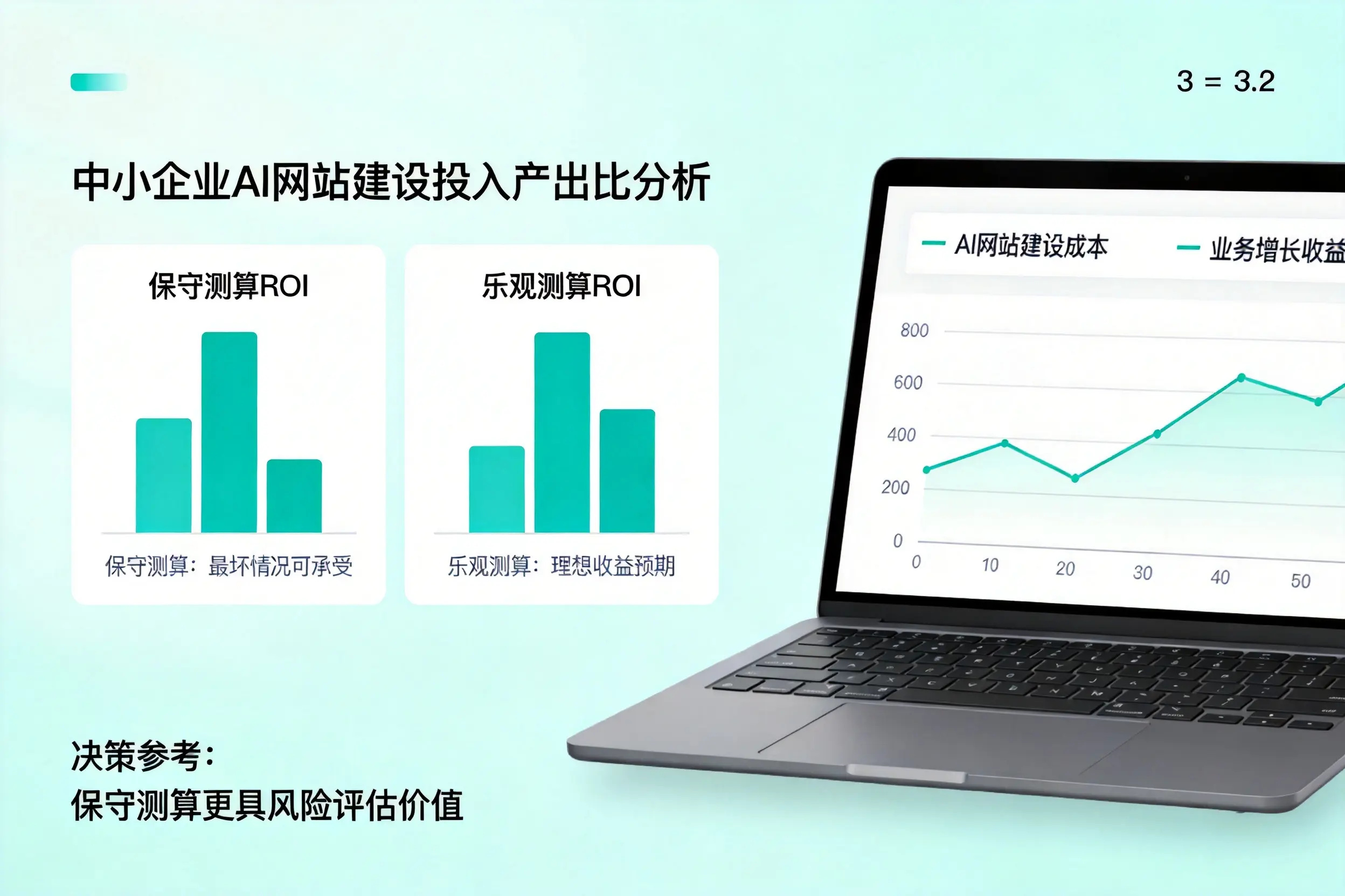平顶山中小企业AI网站建设投入产出比怎么算？先看这份分析