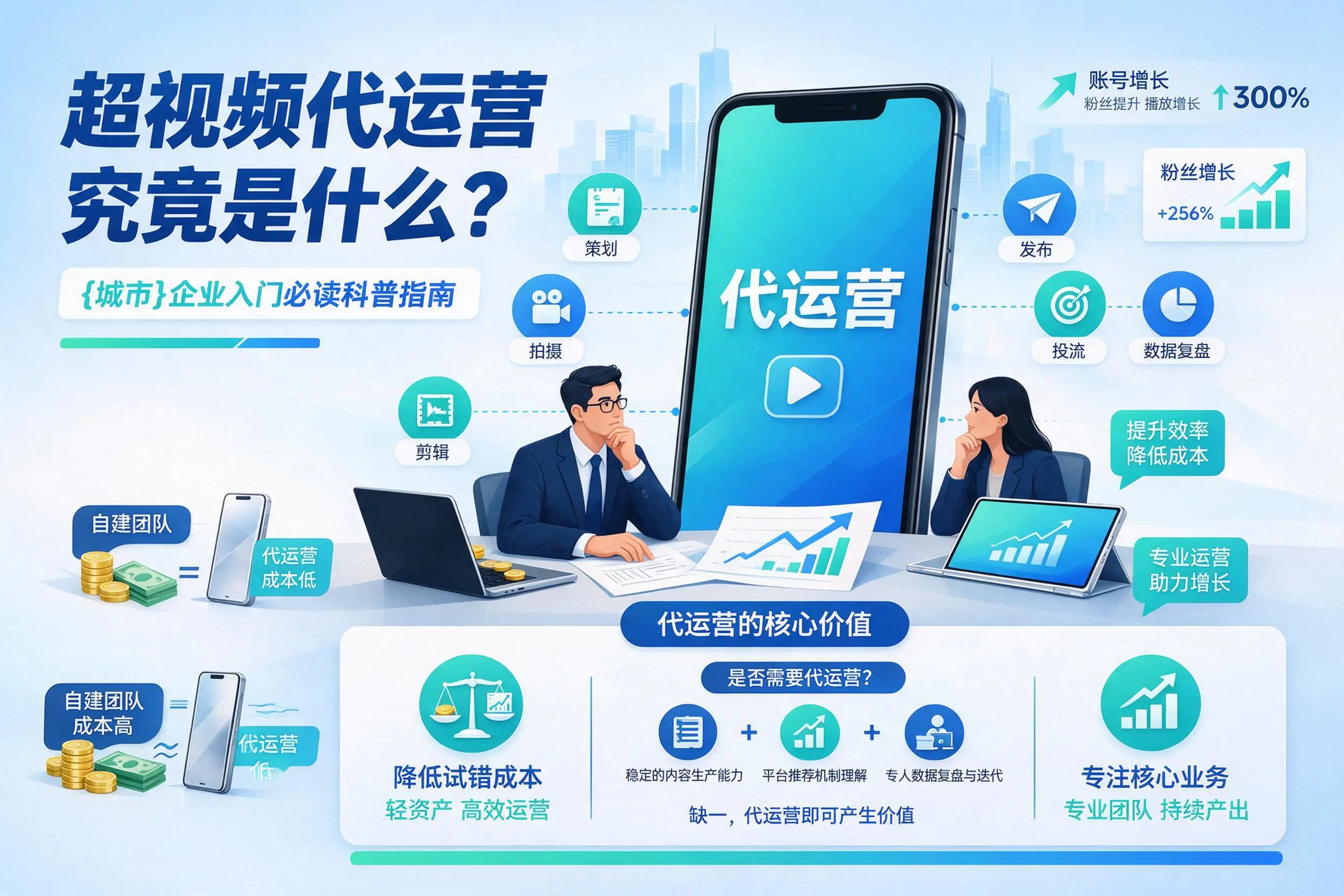 短视频代运营究竟是什么?平顶山企业入门必读科普指南