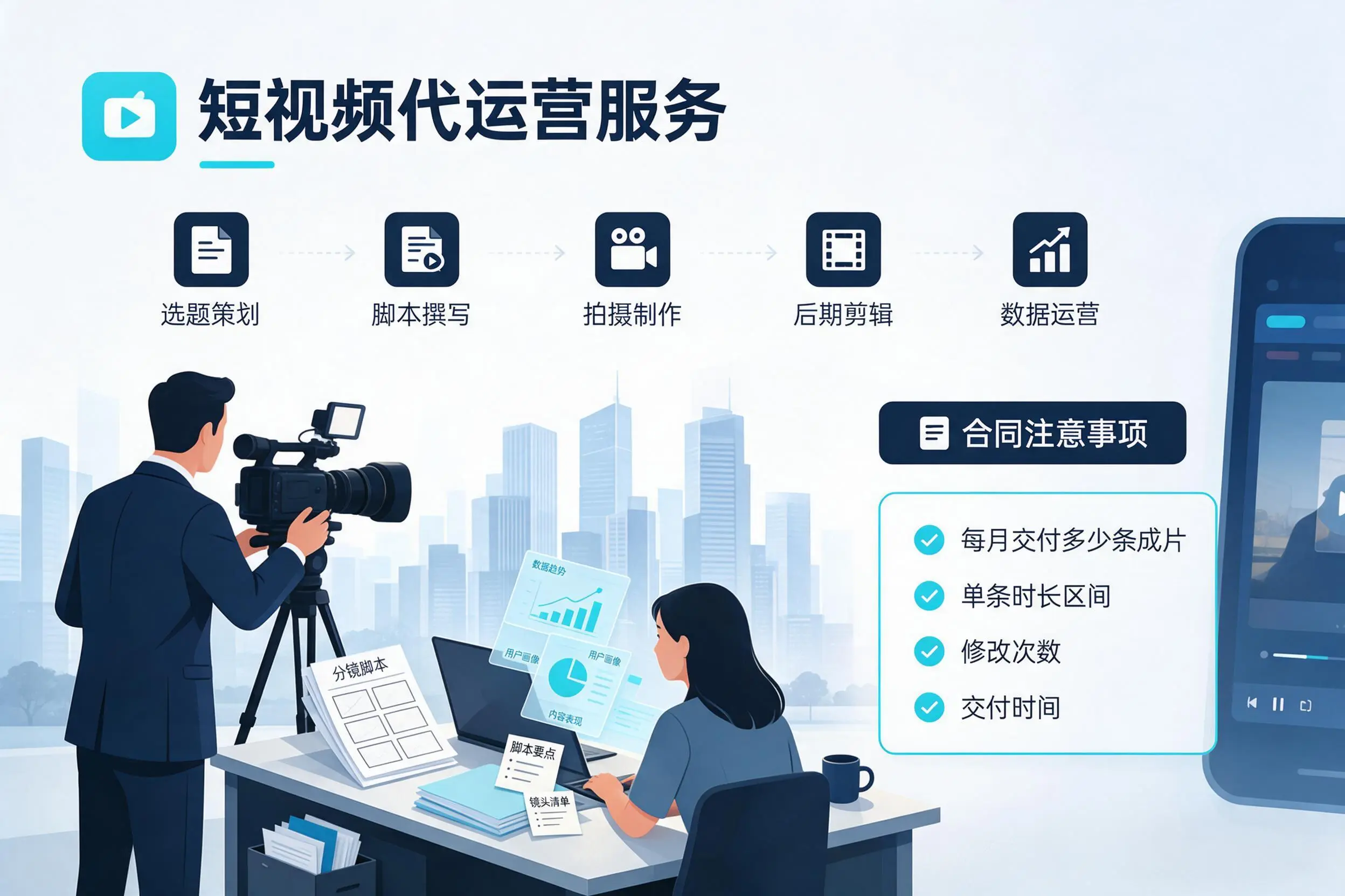 短视频代运营包含哪些服务？平顶山企业常见问题科普
