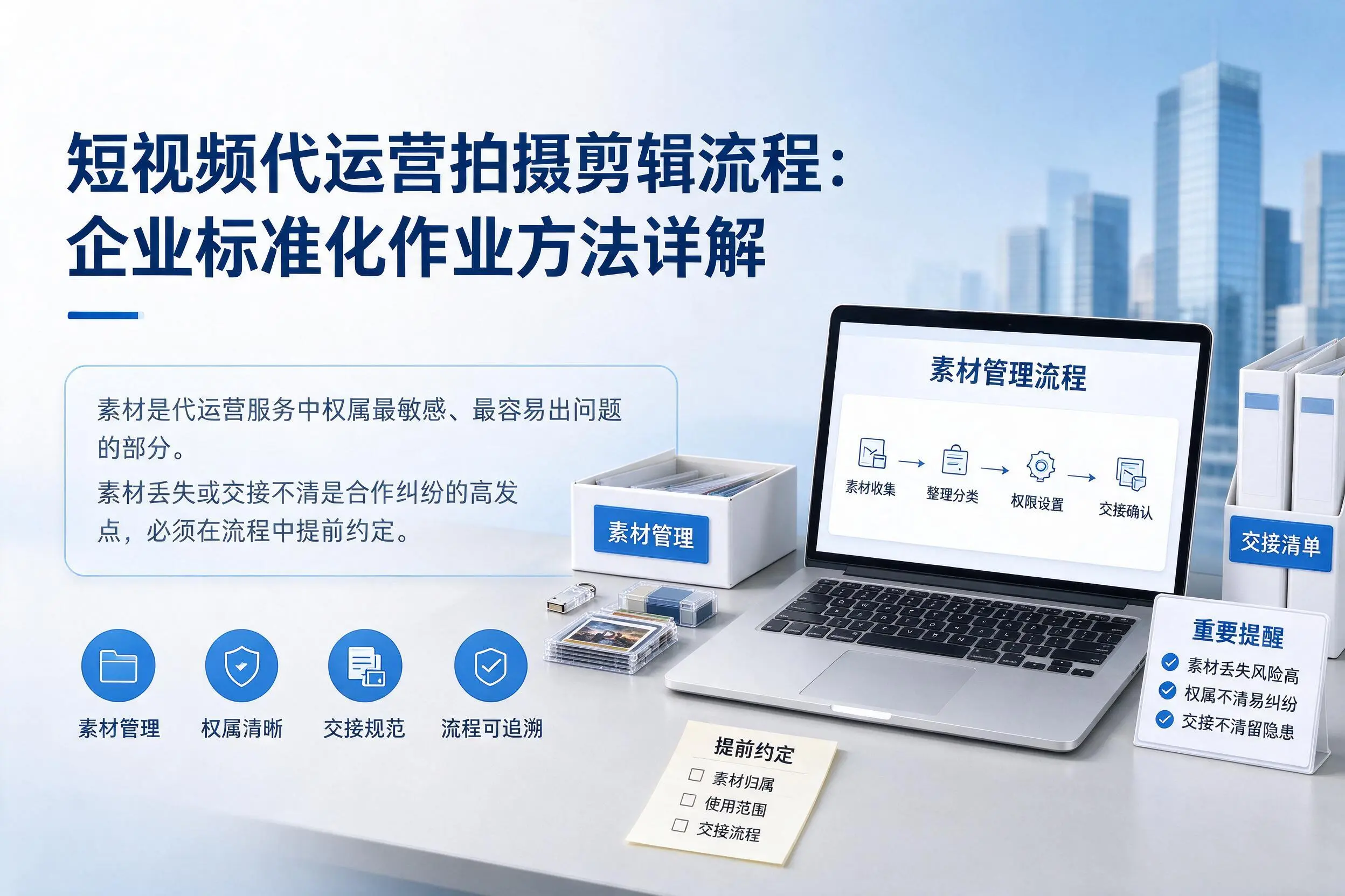 短视频代运营拍摄剪辑流程：平顶山企业标准化作业方法详解