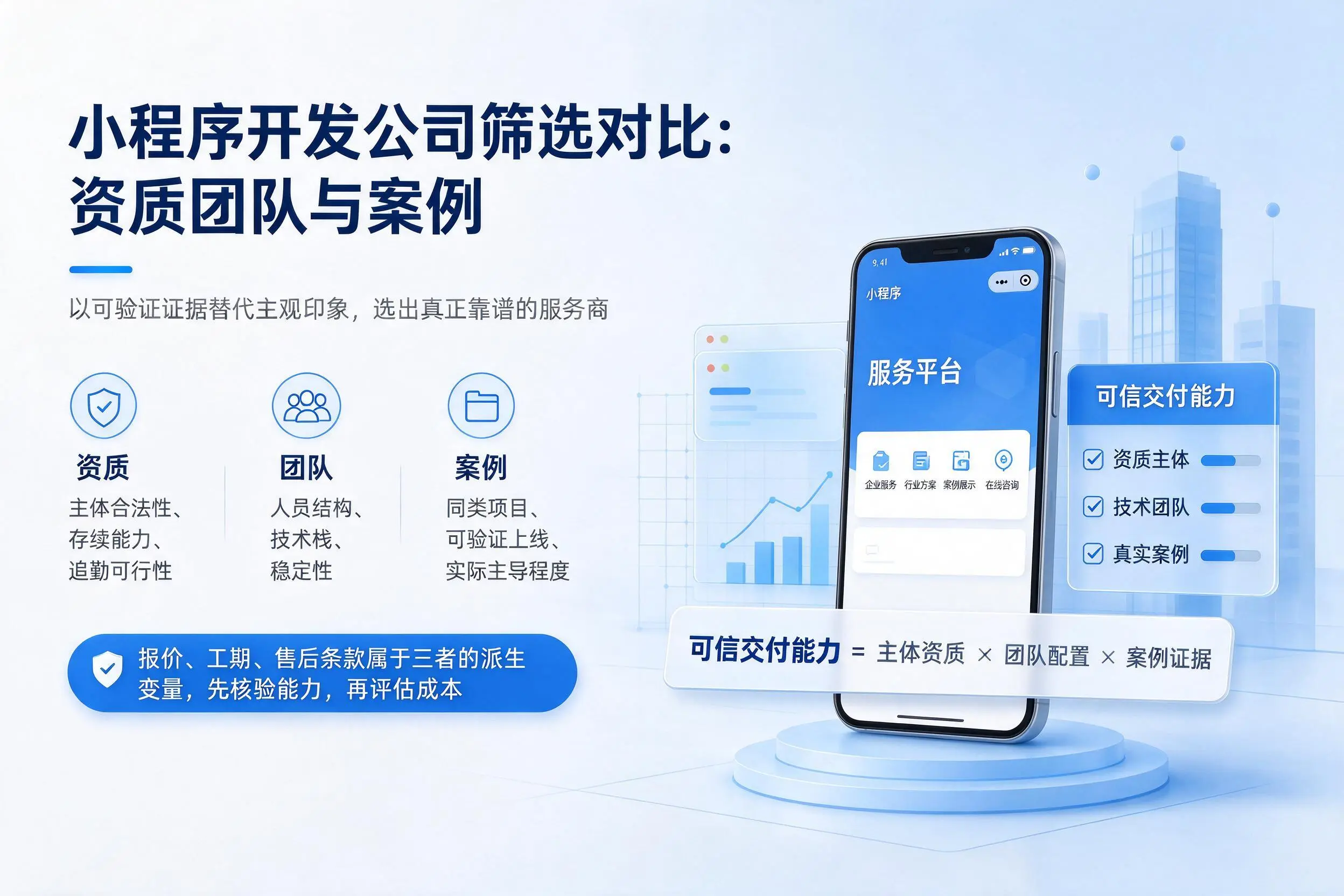 平顶山小程序开发公司筛选对比:资质团队与案例
