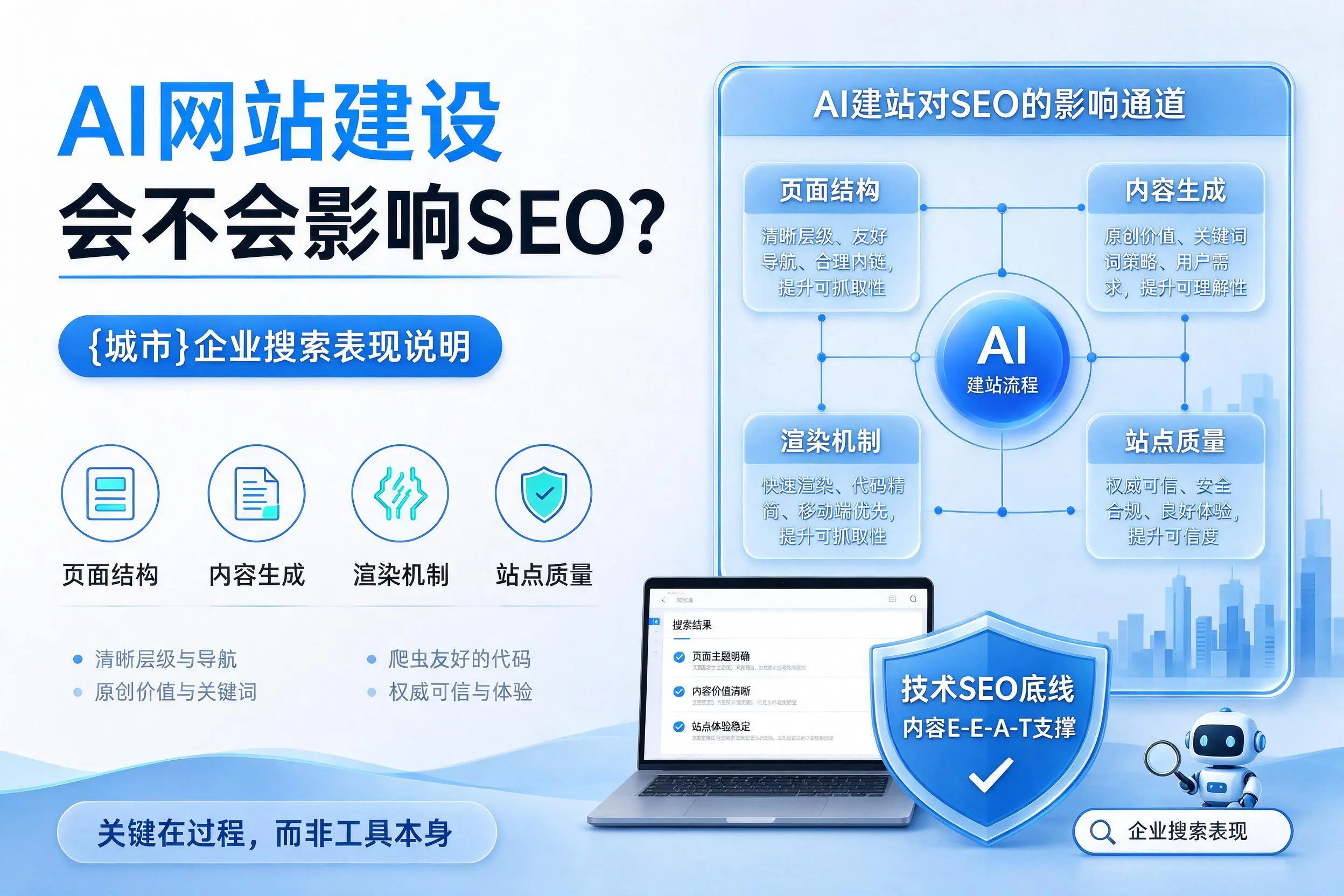 AI网站建设会不会影响SEO？平顶山企业搜索表现说明