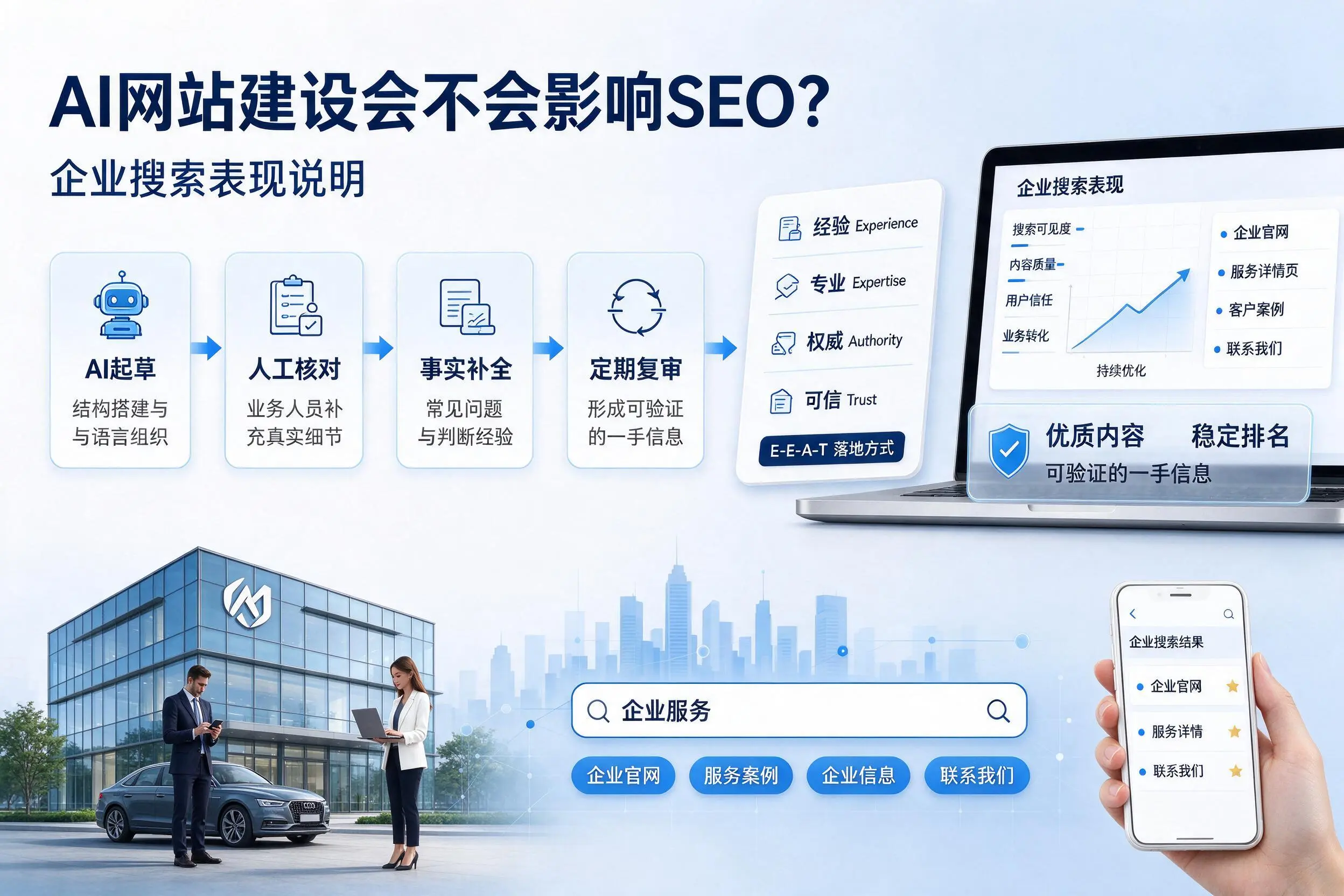 AI网站建设会不会影响SEO？平顶山企业搜索表现说明